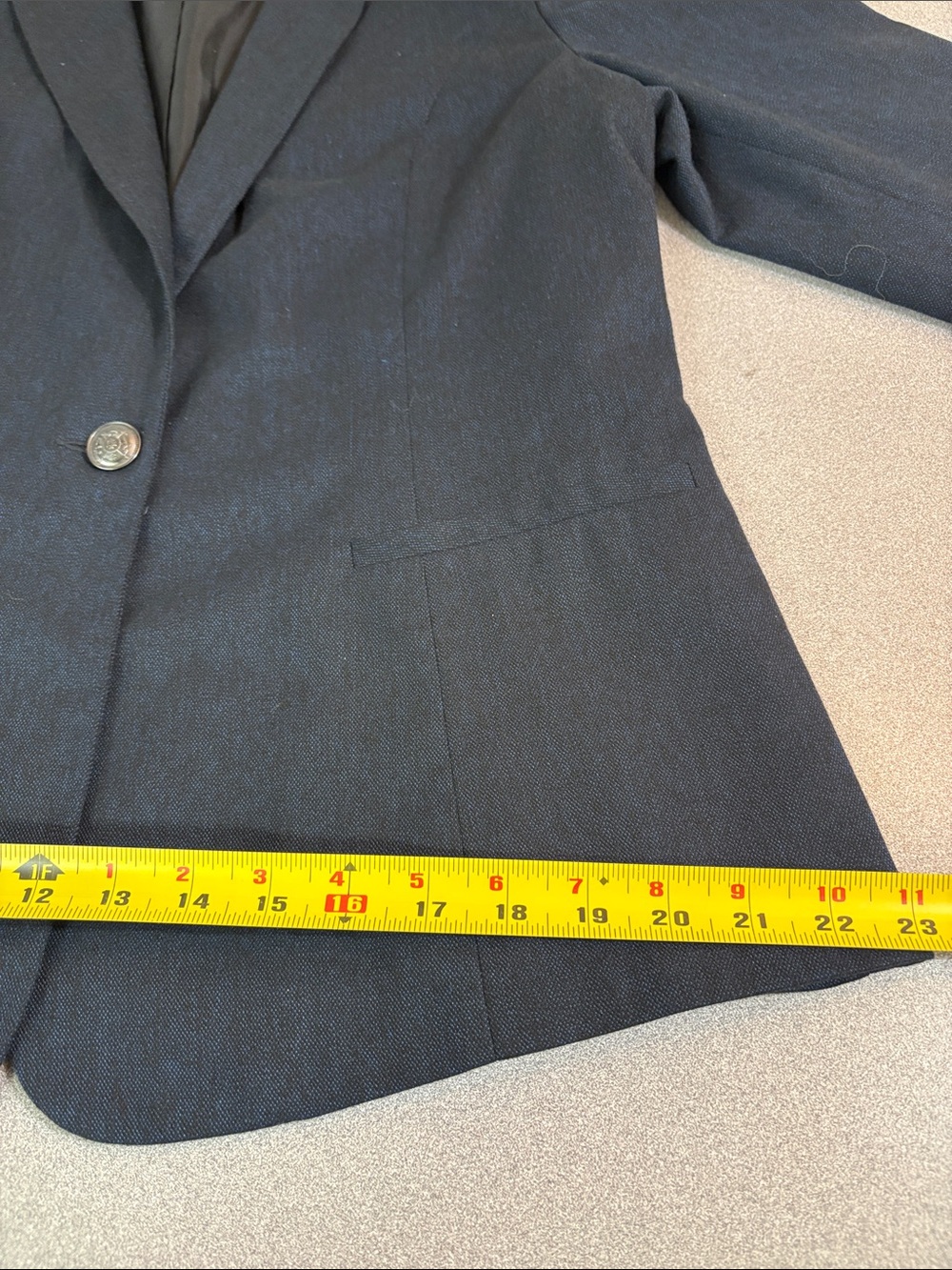 Kenneth Cole Single-Button Tailored Blazer - Picture 8 of 10